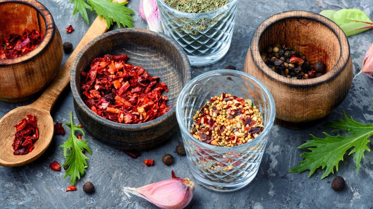 Spices and herbs for potential