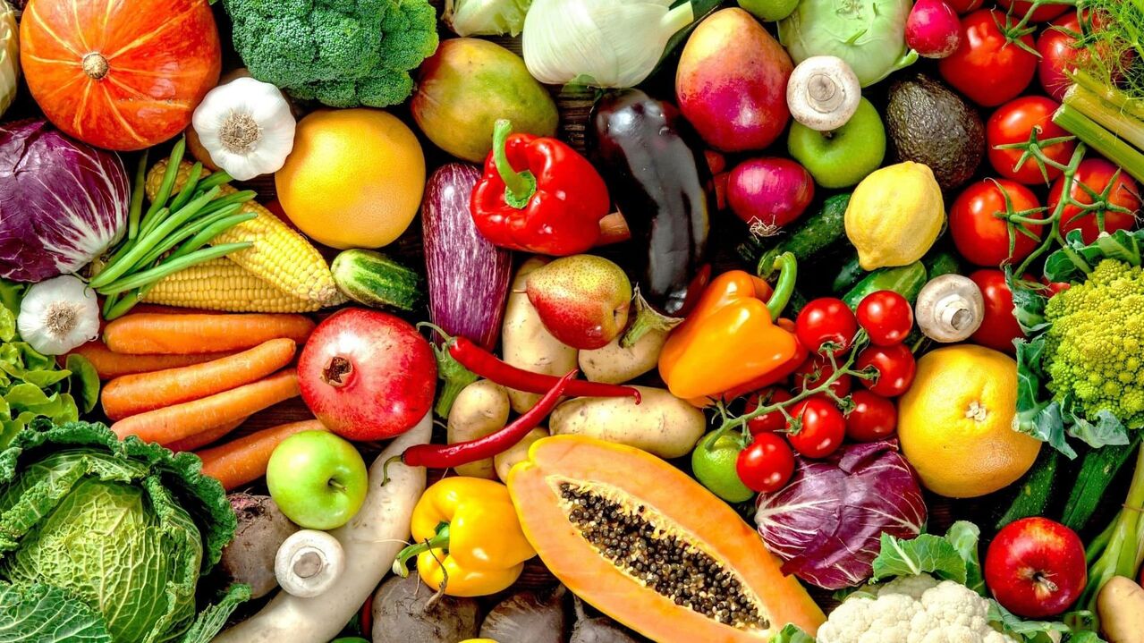 Vegetables and root vegetables for potential